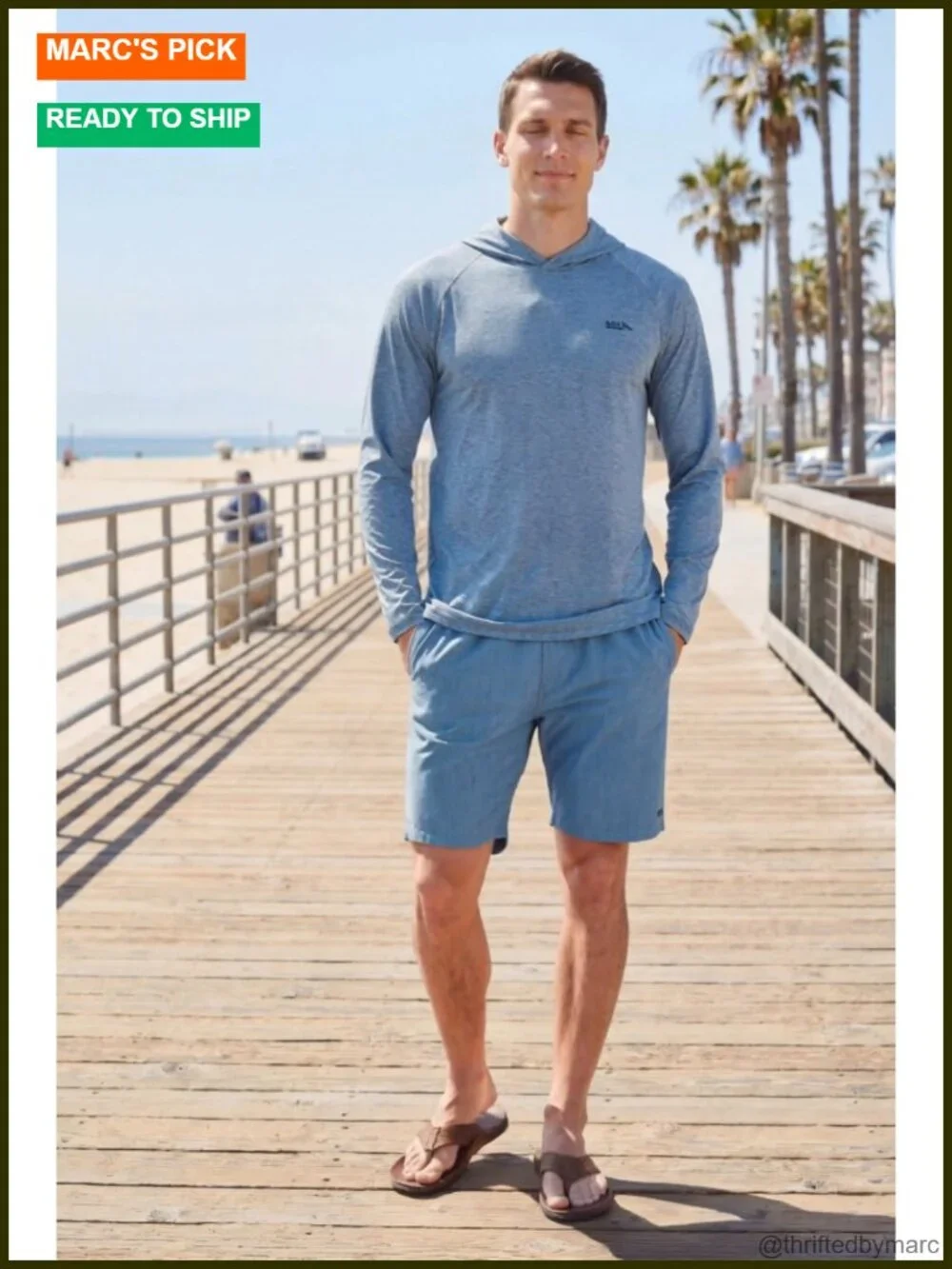 N/A men’s hooded